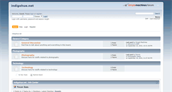 Desktop Screenshot of forum.indigohue.net